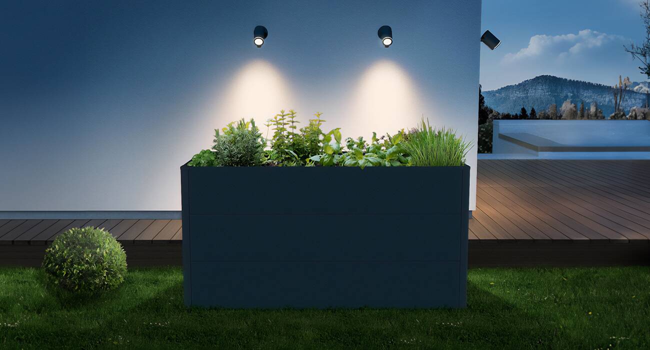 Rückenfreundliches Hochbeet