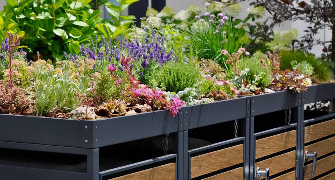 Individuell begrünbares Pflanzdach