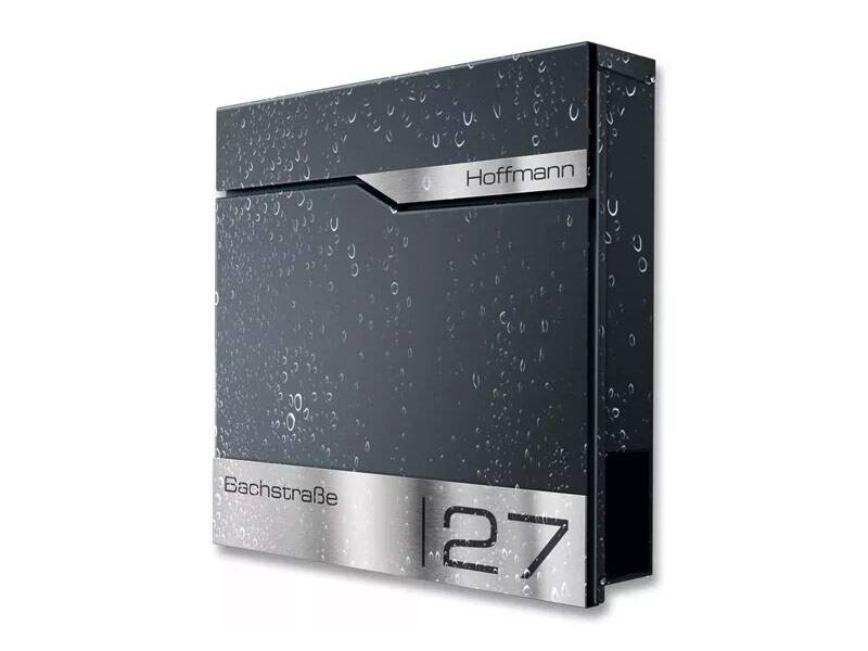 Metzler Briefkasten Anthrazit witterungsbeständig