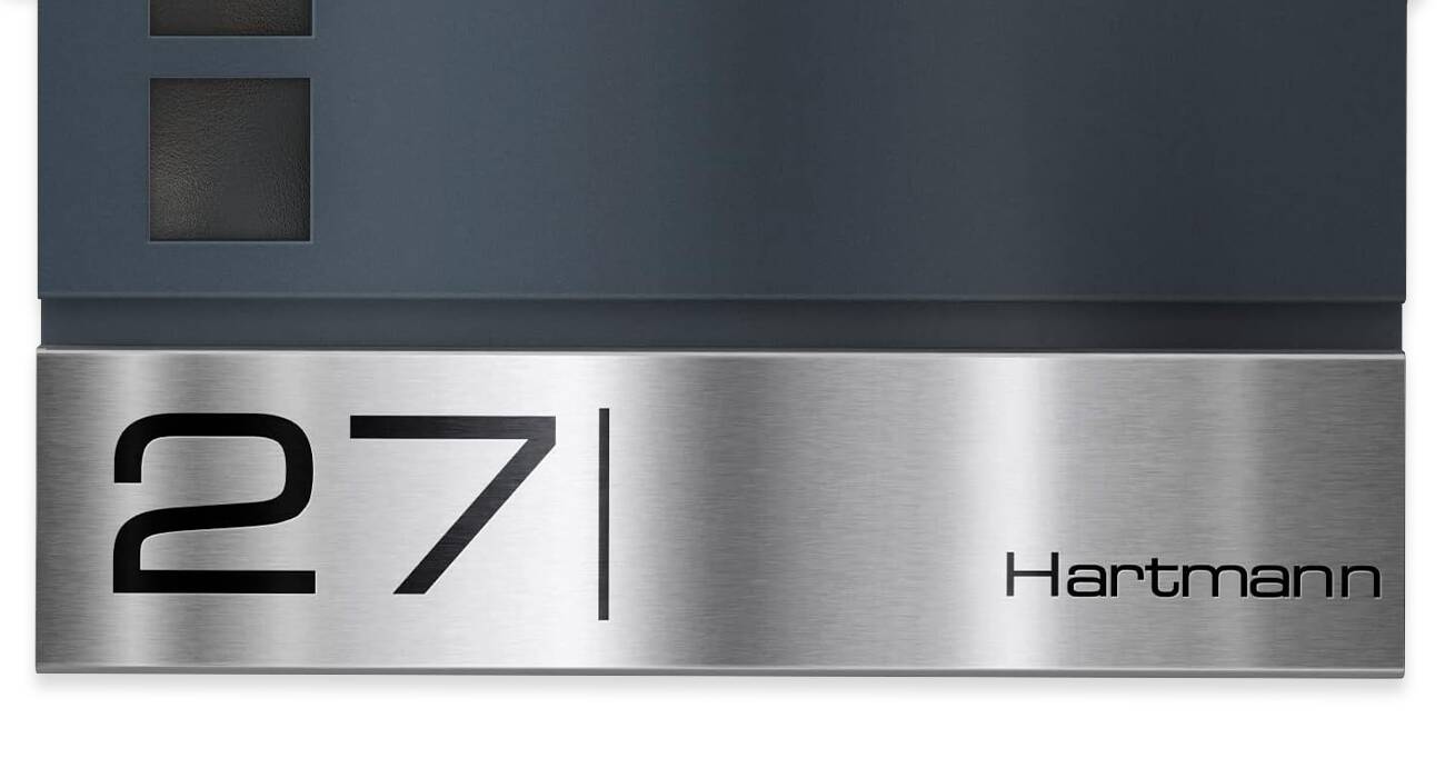 Metzler Briefkasten Oltmann Individuelle Gravur