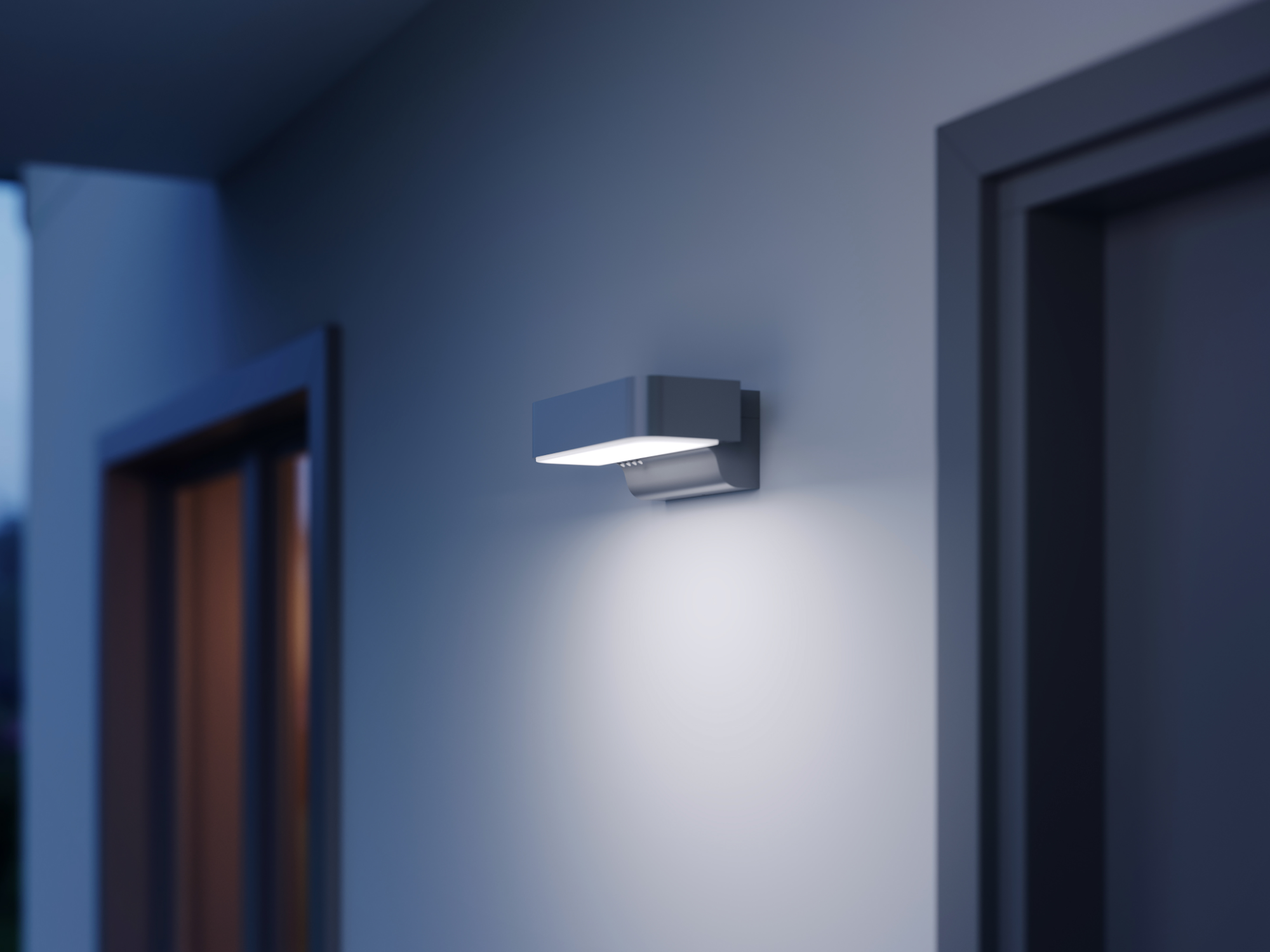 Warmweiße Ausleuchtung