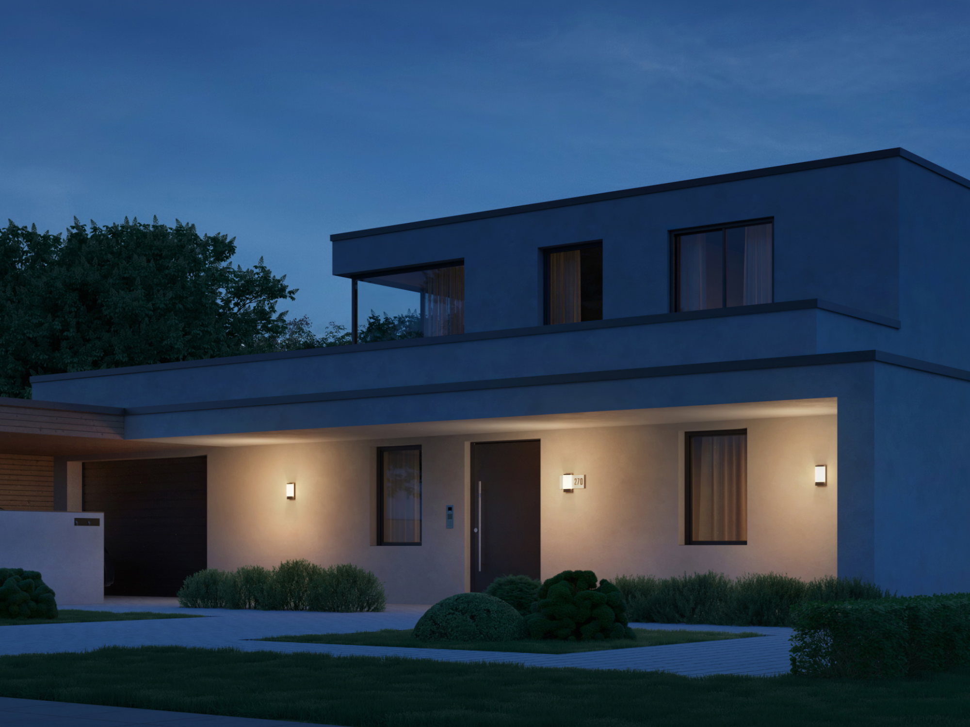 Design Außenleuchte