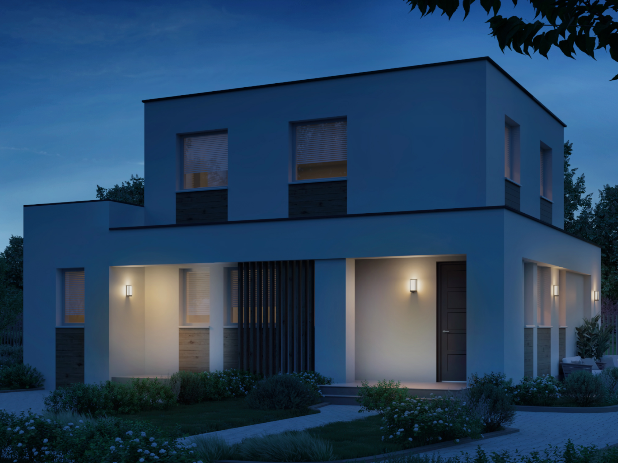 Ambientebeleuchtung mit niedrigem Energieverbrauch