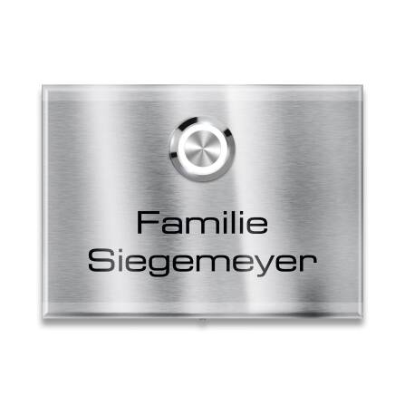 Metzler Aufputz Türklingel | personalisiert mit...