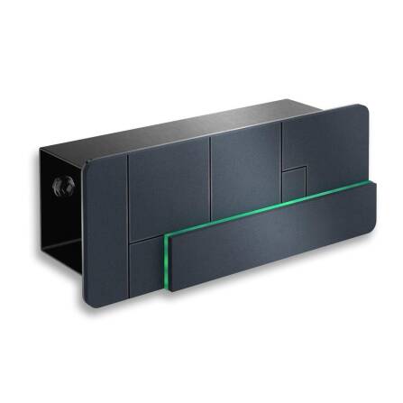 Metzler Zeitungsfach Anthrazit Edelstahl Gravur optional...