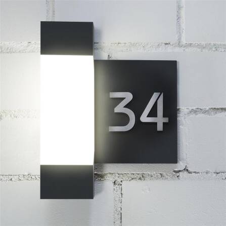 LED Außenleuchte | Anthrazit | Edelstahl...