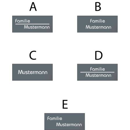 Metzler Campanello Antracite Acciaio Inox LED-3D-Targhetta Nome | Sora