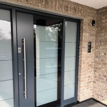 Metzler Türklingel Anthrazit Schwarz LED-Beleuchtung | Theo