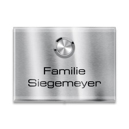 Metzler Funkklingel kabellos Edelstahl V2A | Aufputz...