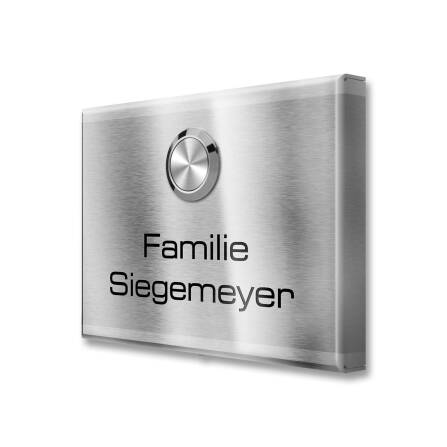 Metzler Funkklingel kabellos Edelstahl V2A | Aufputz...