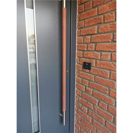 Metzler Campanello senza fili in acciaio inox V2A | Campanello wireless IP67 | 150m di portata | RAL 7016 Antracite Grigio | Vitus