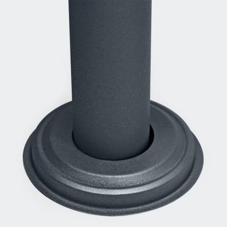 Metzler Ständer Standfuß Anthrazit für Briefkasten Postbox Briefkastenständer | Erpo