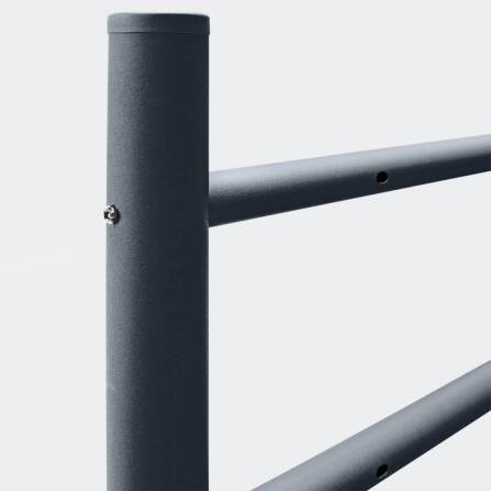 Metzler Ständer Standfuß Anthrazit für Briefkasten Postbox Briefkastenständer | Erpo