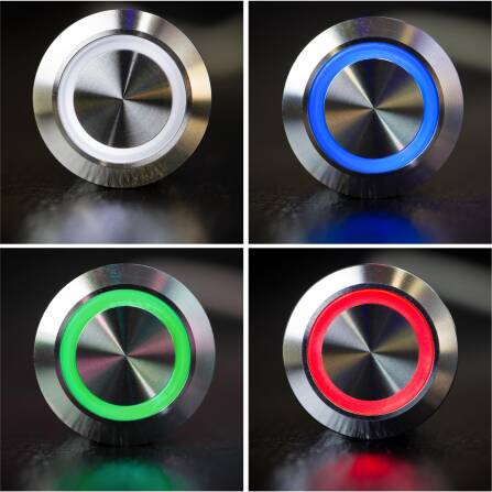 Metzler Campanello a parete Antracite con targhetta del nome intercambiabile | Abakos