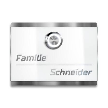 Metzler Türklingel Edelstahl Weiß...