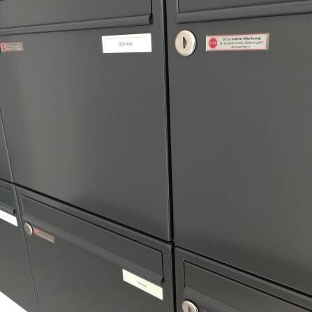 3D-Aufkleber - Bitte keine Werbung & kostenlose...