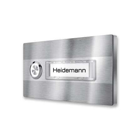 Edelstahl Aufputz Klingelplatte Klingeltableau...