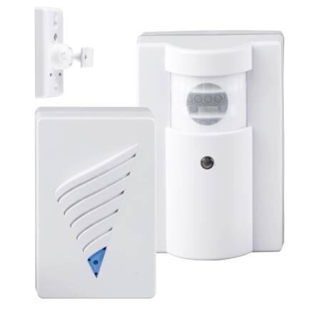 Funkgong-Set HX Pet 100 m, reinweiss, Haustierklingel