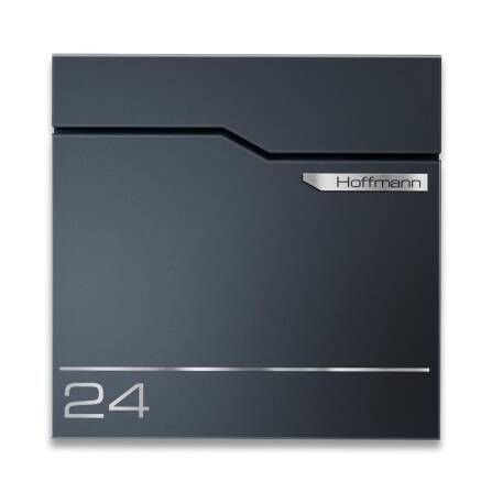 Metzler Briefkasten austauschbares Namensschild |...