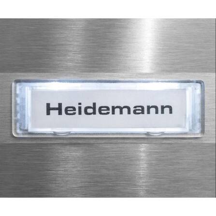 Metzler Türklingel Edelstahl austauschbare Namensschilder | Tovi M2