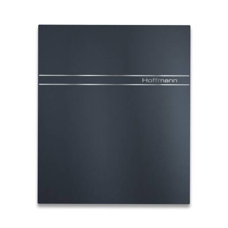 Metzler Briefkasten Anthrazit RAL 7016 Gravur | Lepo 2