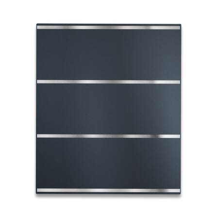 Metzler Briefkasten Anthrazit Edelstahl | Lepo 3