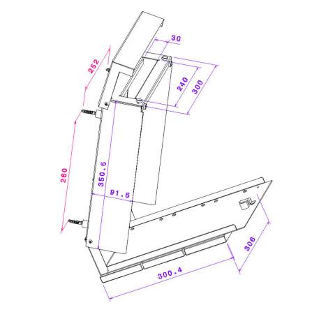 Metzler Cassetta delle lettere in acciaio inox legno massiccio larice | Masiva