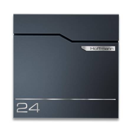 Ersatz Namensschild für Briefkasten "Hoffmann"