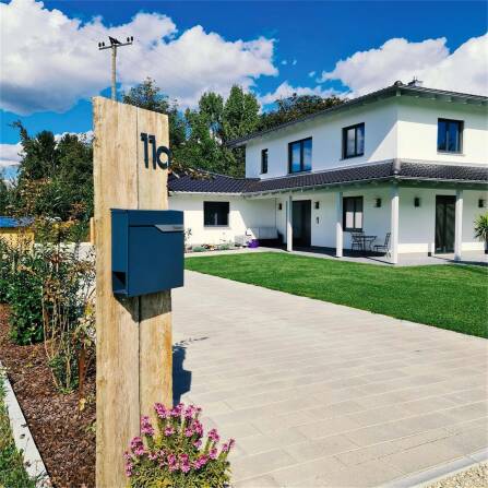 Ersatz-Namensschild für Briefkasten Ebenhard, Siebert und Paketbox Avalon 2