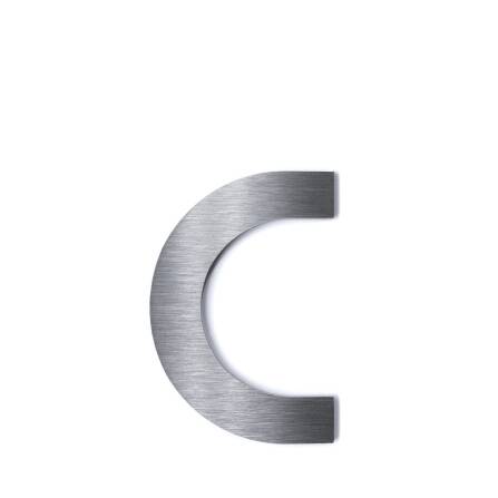 Metzler Hausnummer | Edelstahl gebürstet | Bauhaus |...