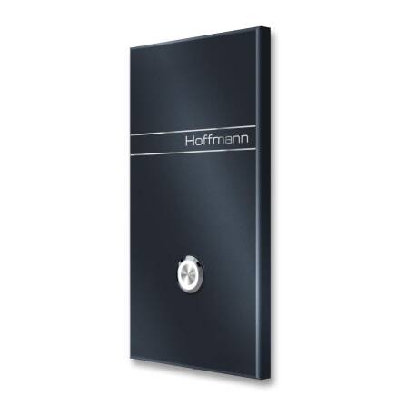 Metzler Klingel Aufputz Anthrazit Gravur | Paloma