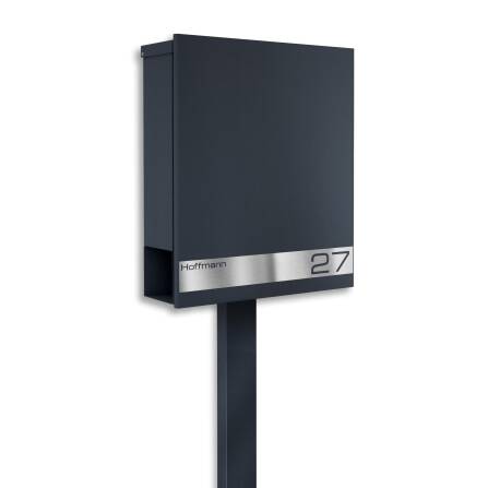 Metzler Briefkasten Standfuß Anthrazit hochwertiger...