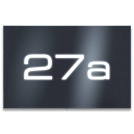 Metzler Hausnummernschild LED-beleuchtetes 3-stellig aus...