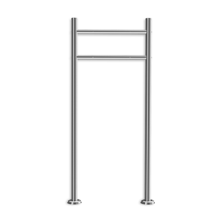 Metzler Briefkastenständer V2A Edelstahl rostfrei |...