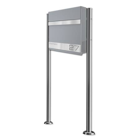 Metzler Briefkastenständer V2A Edelstahl rostfrei | Erpo