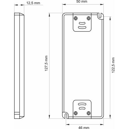Metzler Ultra-Flacher 12 V LED-Transformator