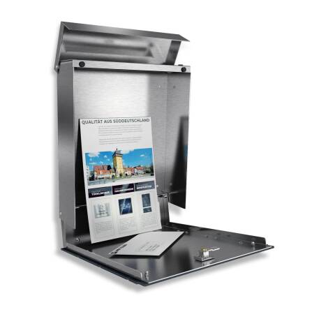 Metzler Standbriefkasten Anthrazit Gravur optional | Masiva