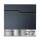 Metzler Boîte aux Lettres Anthracite RAL7016 Plaque de Nom en Acier Inoxydable | Enno