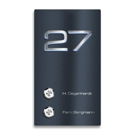 Metzler Türklingel Aufputz Mehrfamilienhaus...