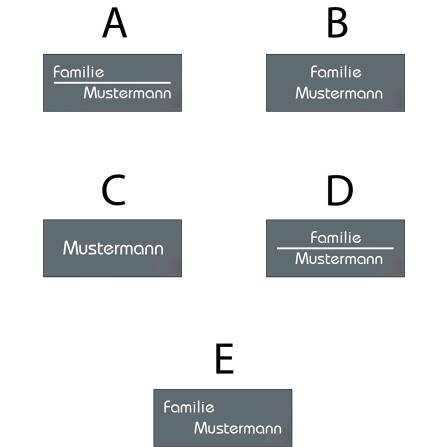 Metzler Sonnette sans fil noir immmeuble 2 parties Gravure optionnelle | Vitus M2