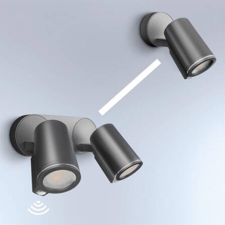 LED-Strahler | Spot DUO SC | Anthrazit | Sensor & Bluetooth