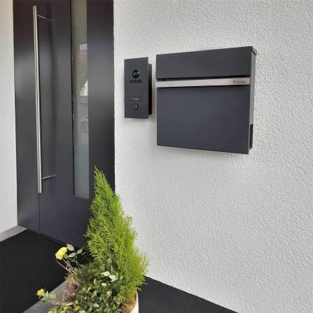 Metzler VDM10 2.0 Video-Türsprechanlage | 1 Klingeltaster | Kian