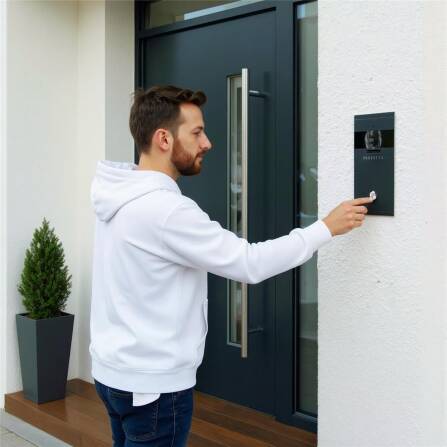 Metzler VDM10 2.0 Video-Türsprechanlage | 1 Klingeltaster | Colson