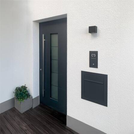 Metzler VDM10 2.0 Video-Türsprechanlage | 1 Klingeltaster | Colson