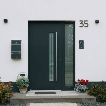 Metzler VDM10 2.0 Video-Türsprechanlage | 1 Klingeltaster | Colson