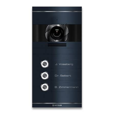 Metzler VDM10 2.0 Mehrfamilien Video-Türsprechanlage...