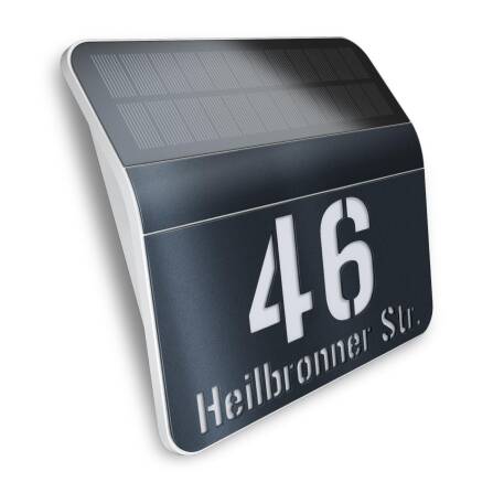 Solar-Hausnummer von Steinel | Anthrazit |...