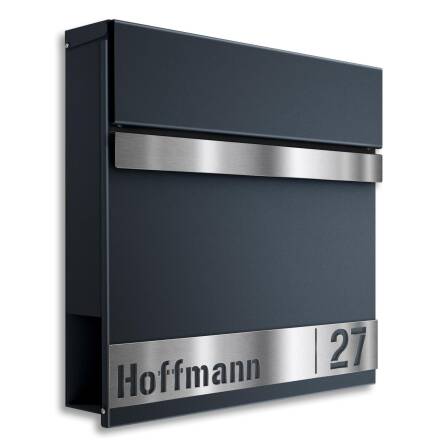 Metzler Briefkasten Anthrazit RAL 7016 | Gustav