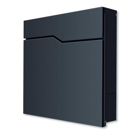 Abdeckung für Zeitungsfach in RAL 7016 Anthrazitgrau |  beidseitig verwendbar