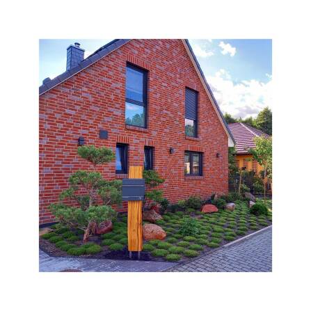 Metzler Boîte aux Lettres en RAL7016 Anthracite Gravure Laser Optionnelle | Hermann